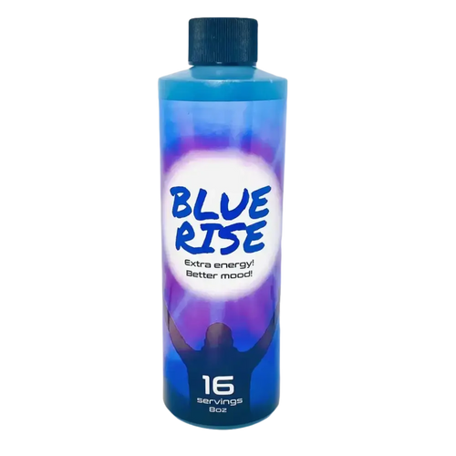 8oz Blue Rise Extra Mood Energy Red Dawn Formula Party Drink Liquid 16 Serving - Dietary Supplement