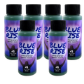 Blue Rise Extra Energy Drink Shot 2 oz – Better Mood Liquid Supplement (6 Bottles)