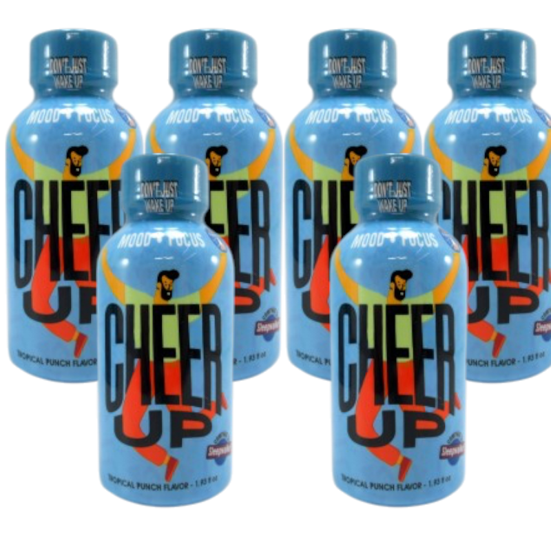 Cheer Up Sleepwalker 2oz Energy, Mood & Focus Liquid Shots – 6 Bottles