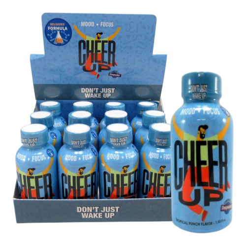 Cheer Up Sleepwalker 2oz Energy, Mood & Focus Liquid Shots – 6 Bottles