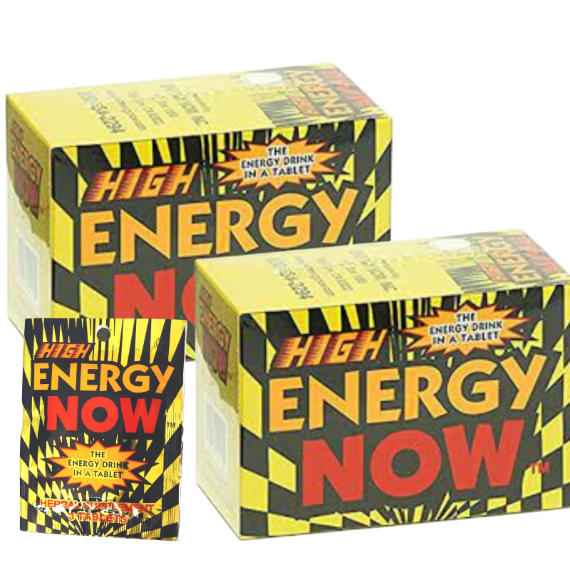 High Energy Now — Herbal Energy Supplement | 2 Boxes of 24 Packs (72 Pills)