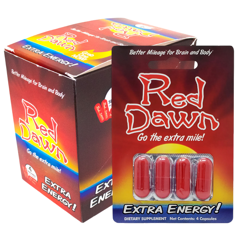 Red Dawn Extra Energy box - Maxen Supplements