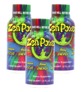 Zen Power Shots 2oz for Mood & Energy Enhancer 3 Pack