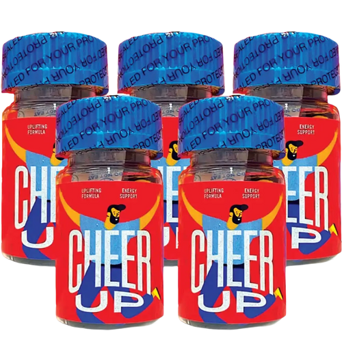 Cheer Up 20 Count Bottle 100 Capsules Old Sleep Walker Formula 5 Bottle - Dietary Supplement