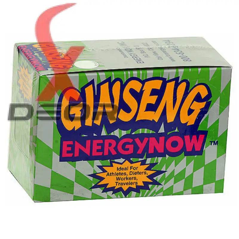Ginseng Energy Now – Herbal Supplement – 24 Packs (3 Capsules Each) - XDeor