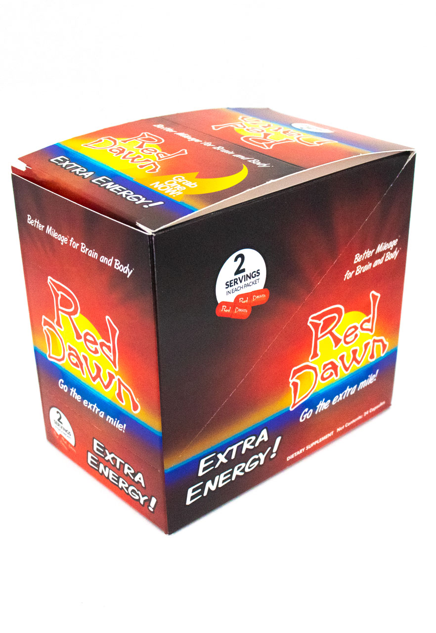 Red Dawn Extra Energy box - Maxen Supplements