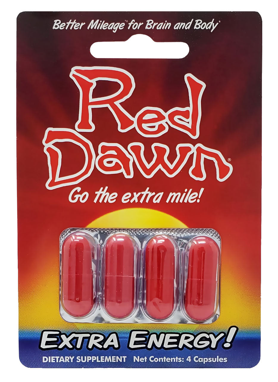 Red dawn extra mile 4 capsule pack - Maxen Supplements