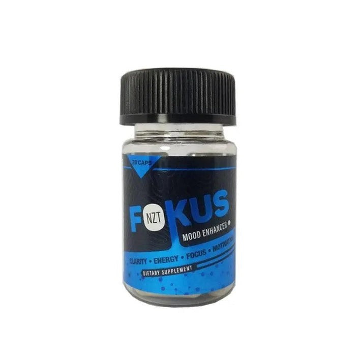 Fokus 20 Count Capsule Boost Energy Brain Boost Mood Focus Nootropic
