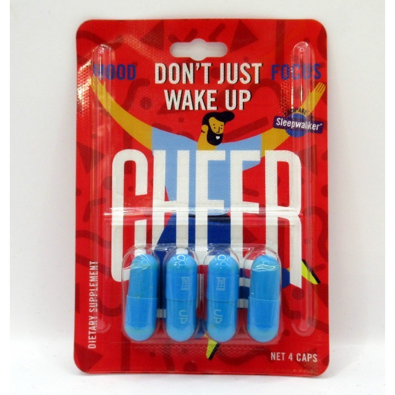 Cheer Up Sleepwalker Brain Boost Capsules – 6 Pack (4 Capsules Each)