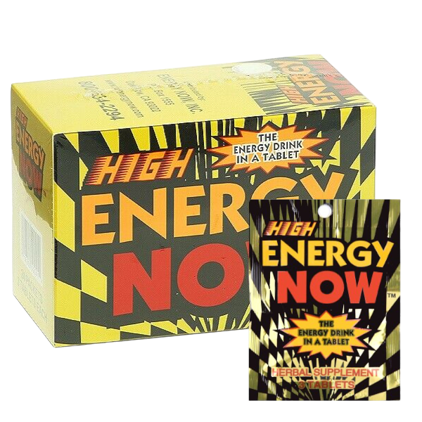 High Energy Now — Herbal Energy Supplement | 2 Boxes of 24 Packs (72 Pills)