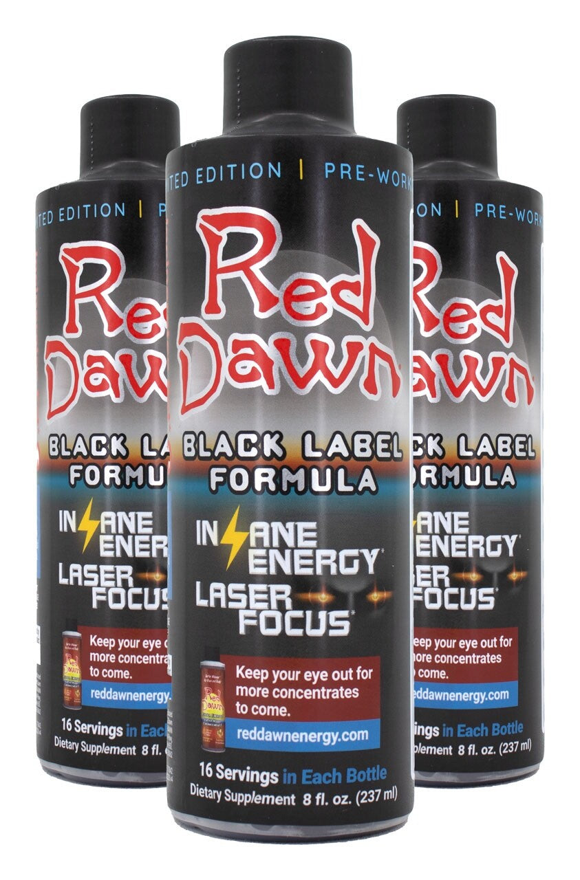 Red Dawn energy drinks - Maxen Supplements