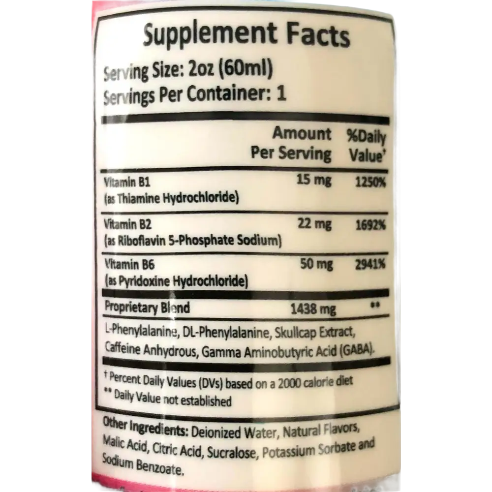 Sleep Walker Shots Focus & Mood Optimizer Full Box 12 Bottles 2oz - Dietary Supplement