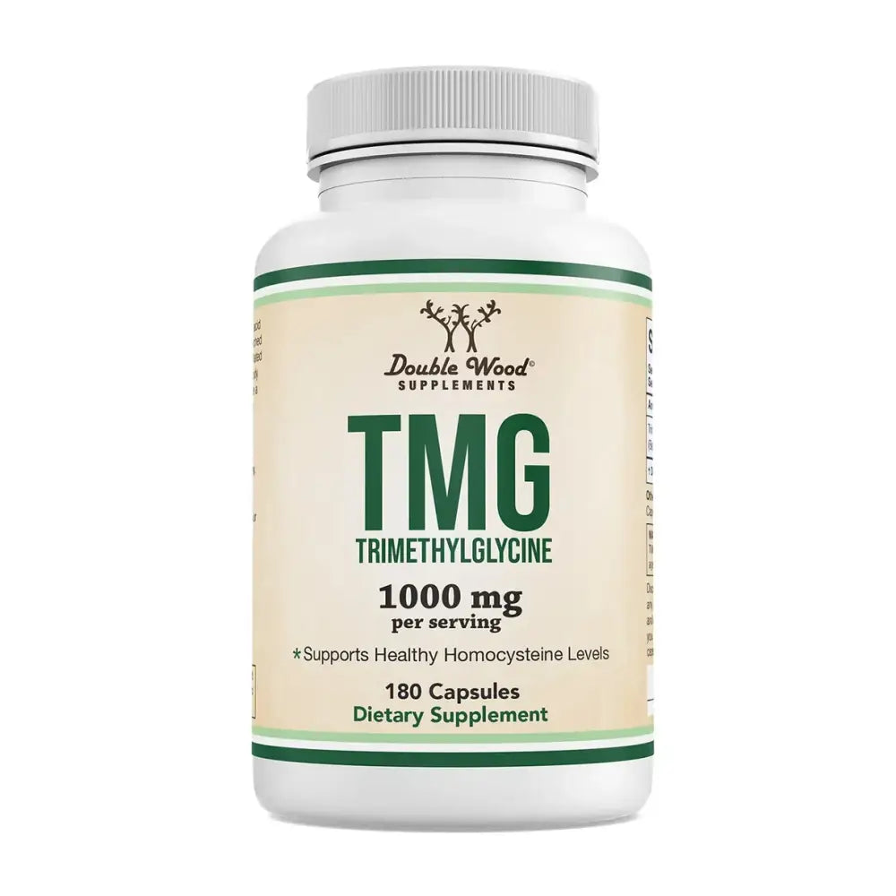 Trimethylglycine (TMG) 1000mg – Supports Cardiovascular & Athletic Performance (120 Capsules) - Dietary Supplement