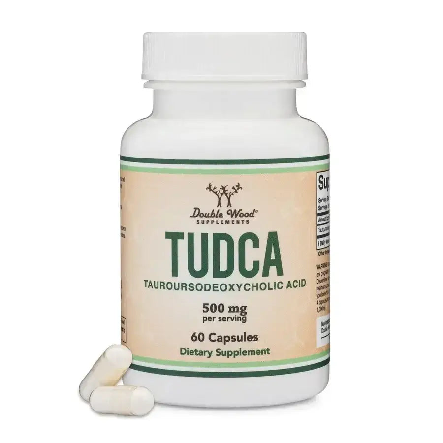 TUDCA (Tauroursodeoxycholic Acid) 500mg – Liver & Eye Health Support – 60 Capsules - Dietary Supplement